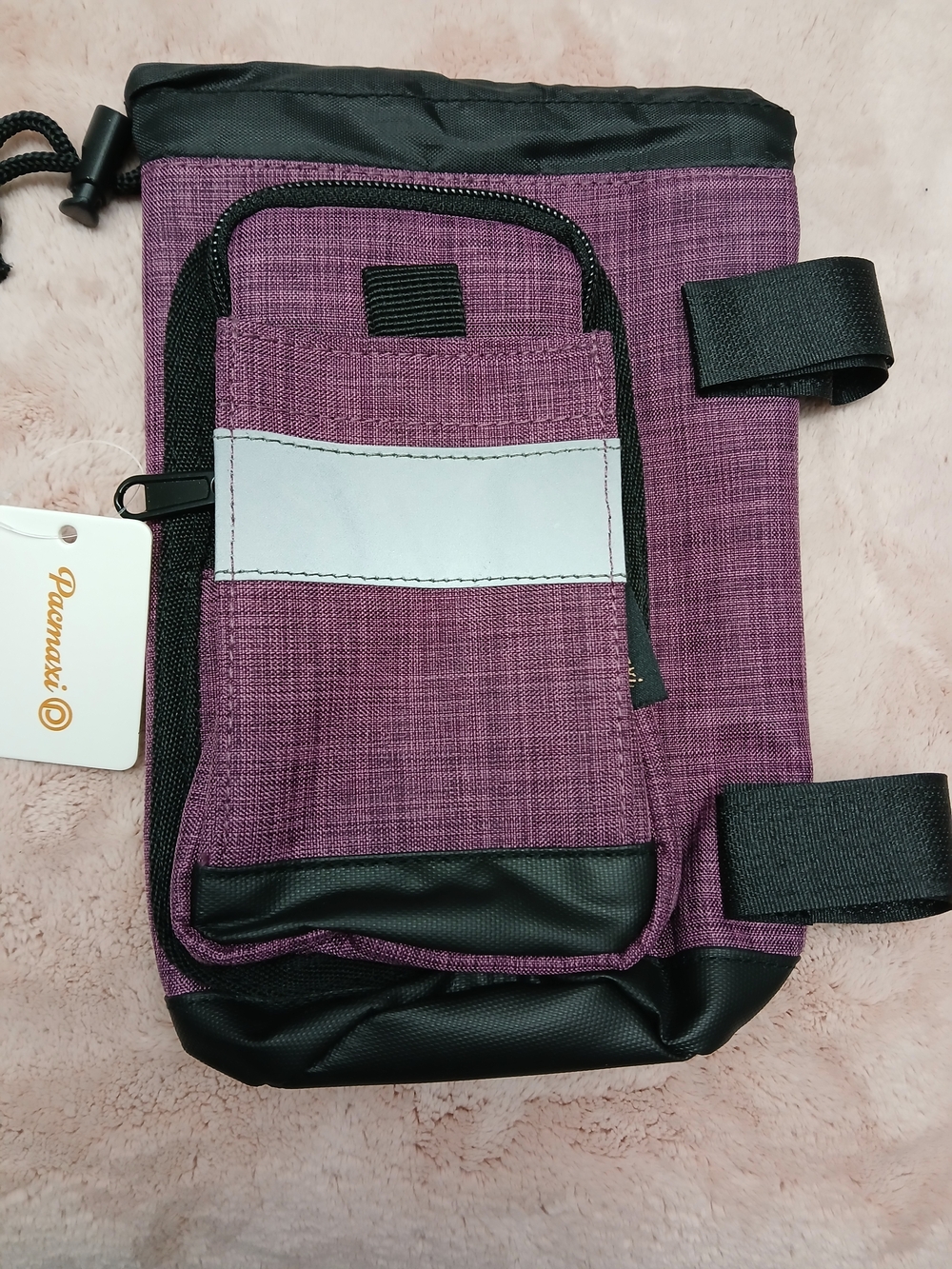 Purple Crutch Bag